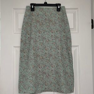 Floral skirt